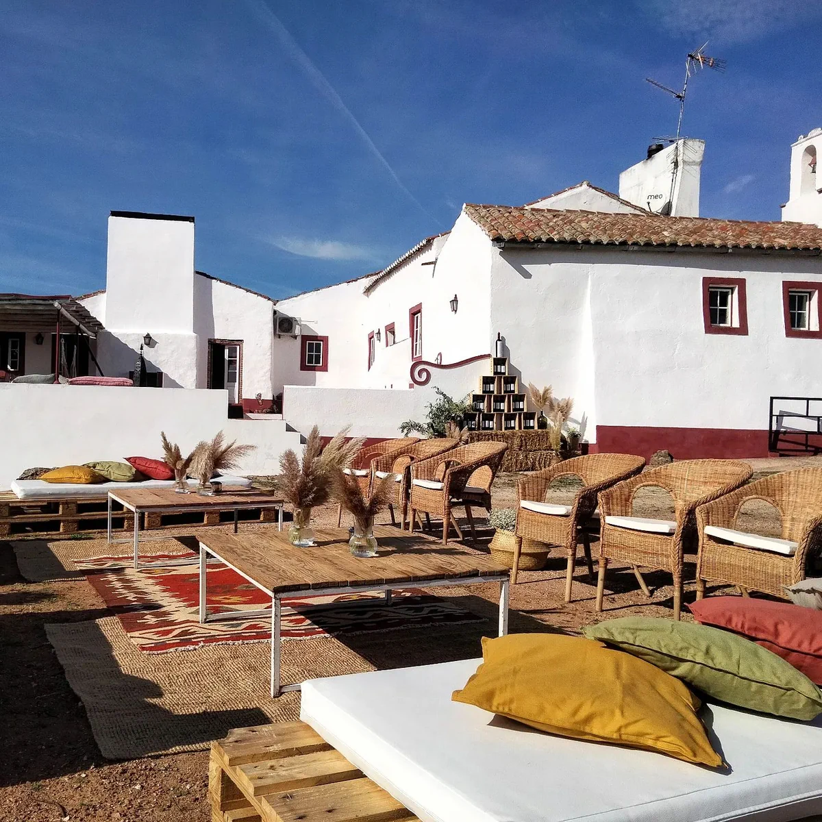 Mesa de centro de 1m x 1m